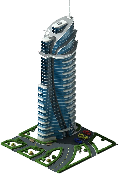 Prime Finance Center L3 - Finance (394x581), Png Download