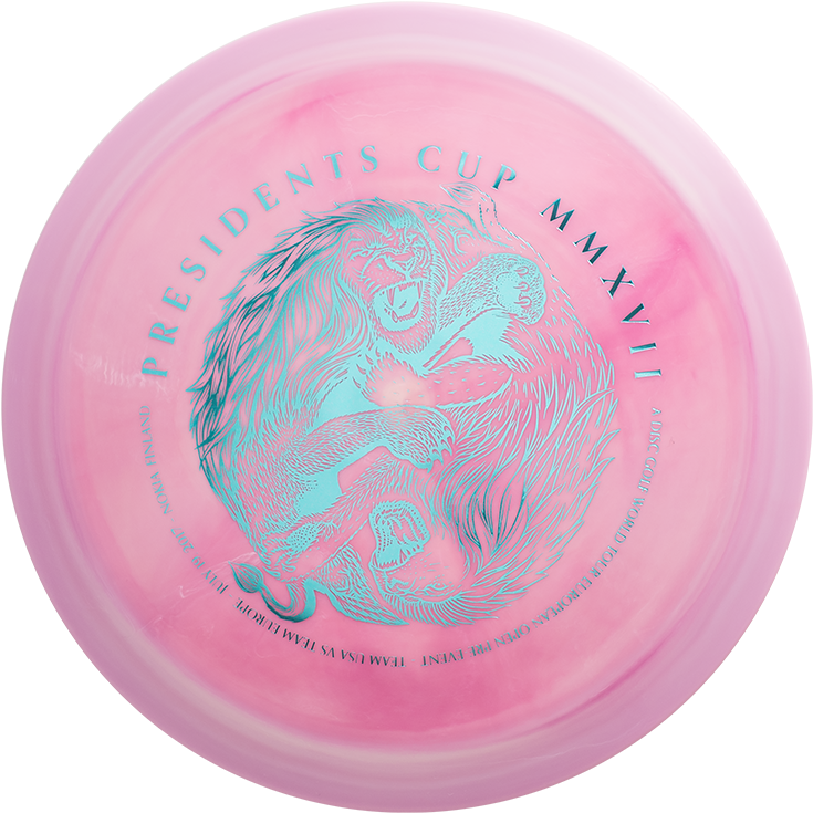 Presidents Cup 2017 Swirly S-line Tdx - President Cup Disc Golf 2017 (800x800), Png Download