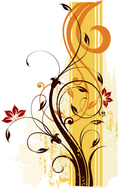 Floral Designs Png Hd (400x640), Png Download