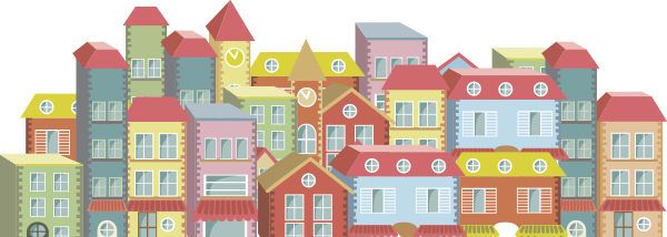 Header-buildings - House (600x214), Png Download