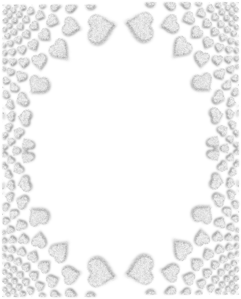 Free Silver Picture Frame Png - Silver And White Borders (1024x1258), Png Download