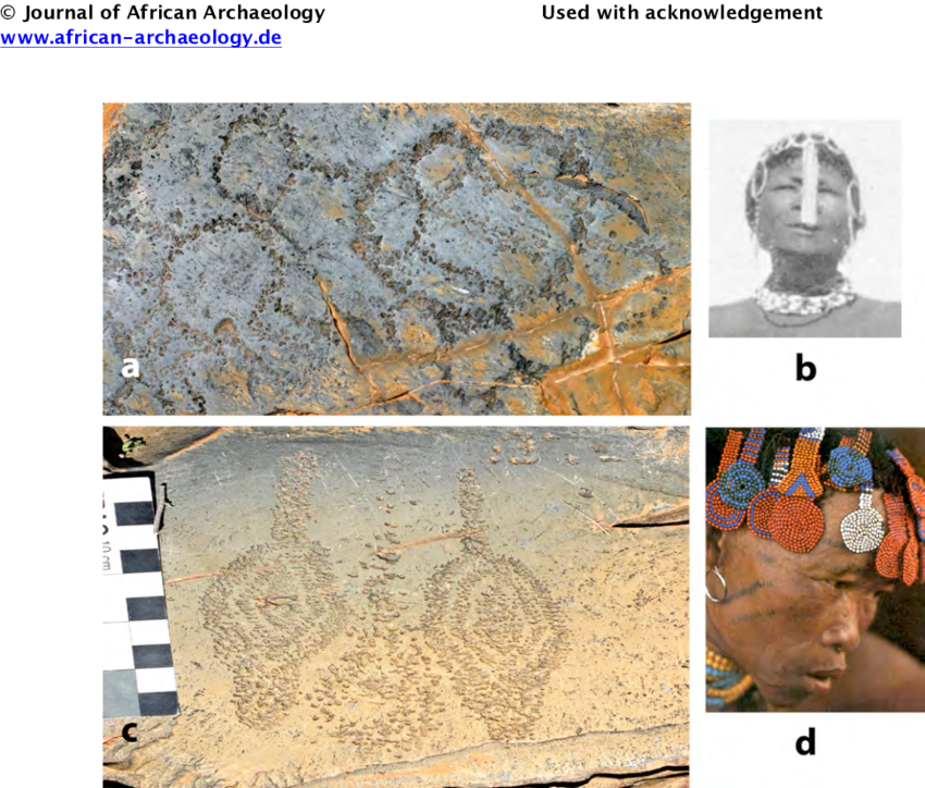 Pecked Headdress Motif That Looks Similar To That Worn - Art (850x724), Png Download