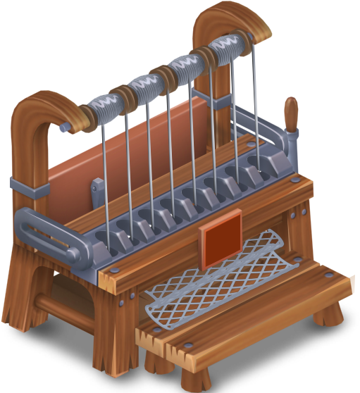 Making Fishing Nets - Hay Day Net Maker (557x557), Png Download