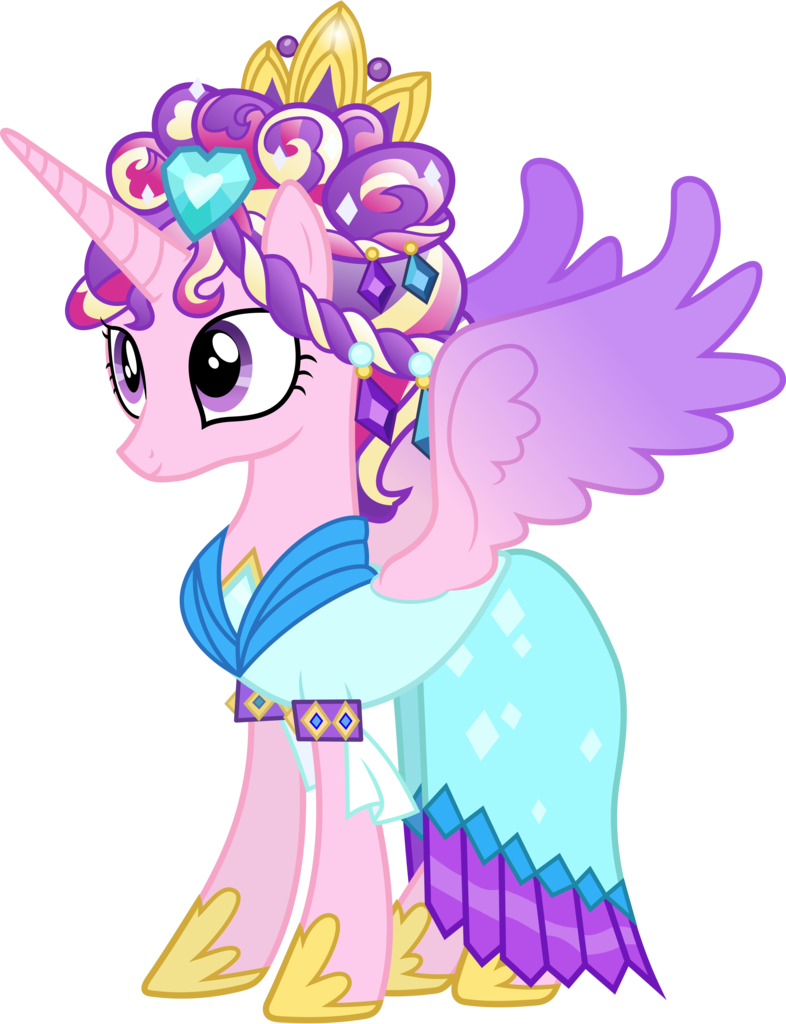 Alternate Hairstyle, Artist - Princess Cadence Crystal Empire (786x1024), Png Download