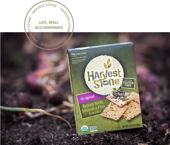 From Cultivation To Culinary Art - Harvest Stone Original Brown Rice Sesame & Flax (700x588), Png Download