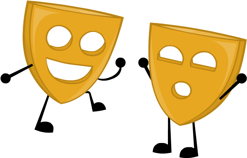 Theater Masks (796x515), Png Download