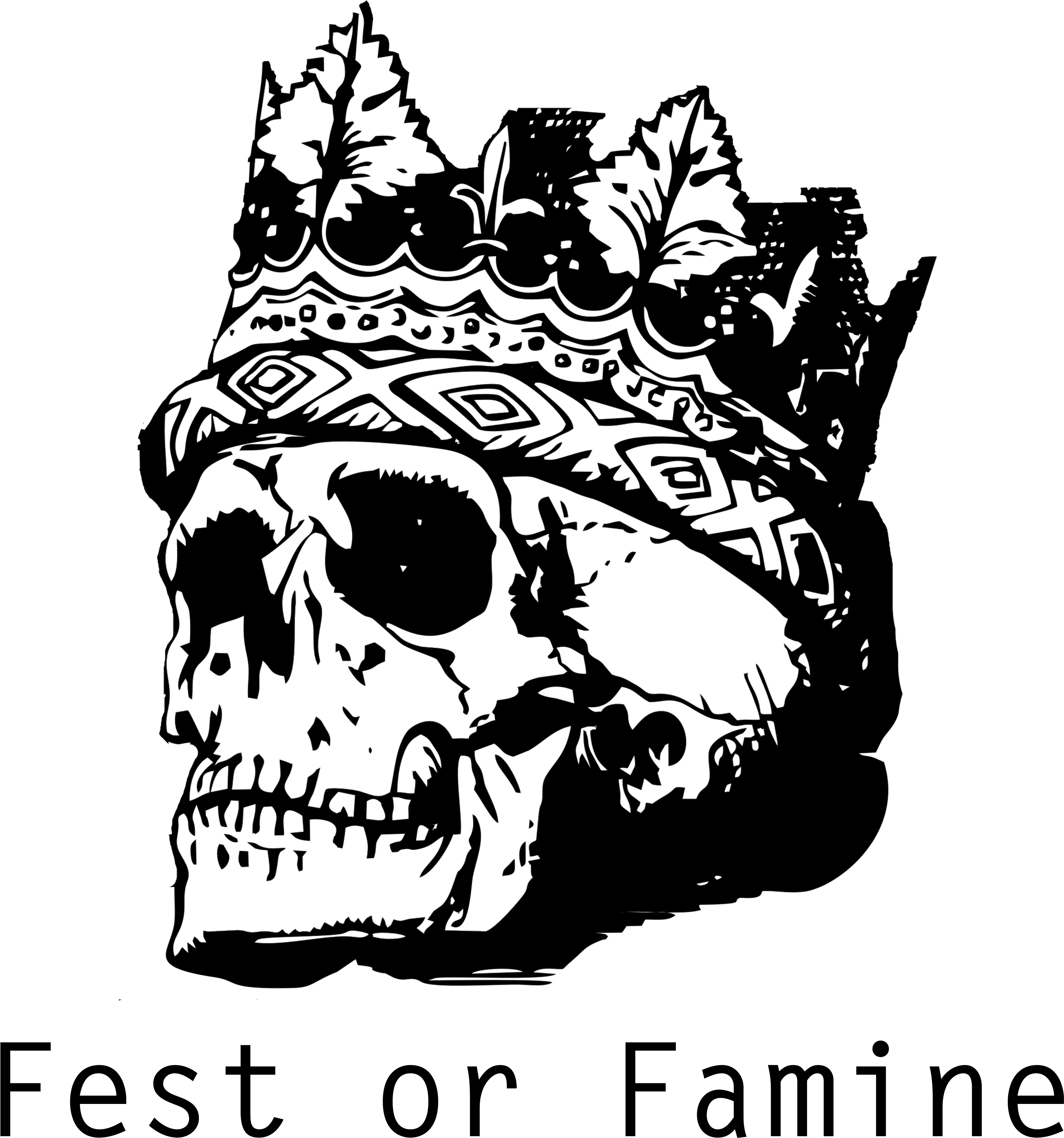King Skull Throw Blanket (3500x3750), Png Download