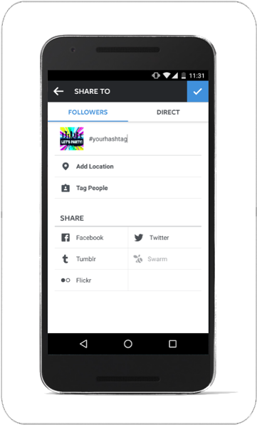 Now All The Photos, Videos And Tweets Posted With The - Mobile Device (463x600), Png Download