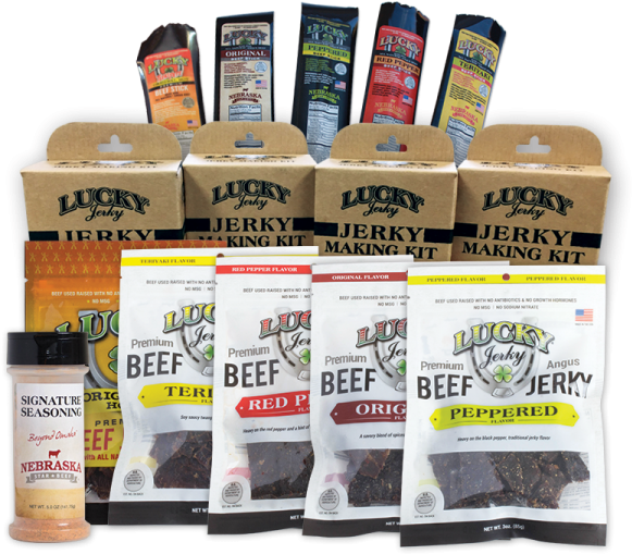 Lucky Beef Jerky Lucky Beef Jerky Diy Teriyaki Seasoning (600x600), Png Download