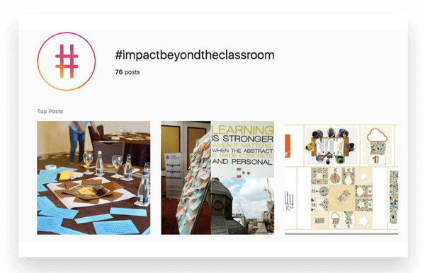 Follow A Branded Hashtag On Instagram - Better Decisions, Together: A Facilitation Guide For (600x386), Png Download