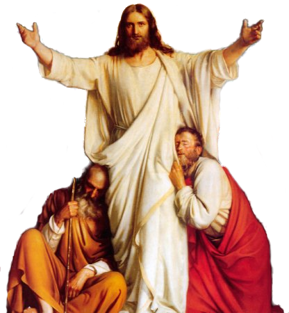 Jesucristo Resucitado Png - Short Method Of Prayer & Spiritual Torrents (416x450), Png Download