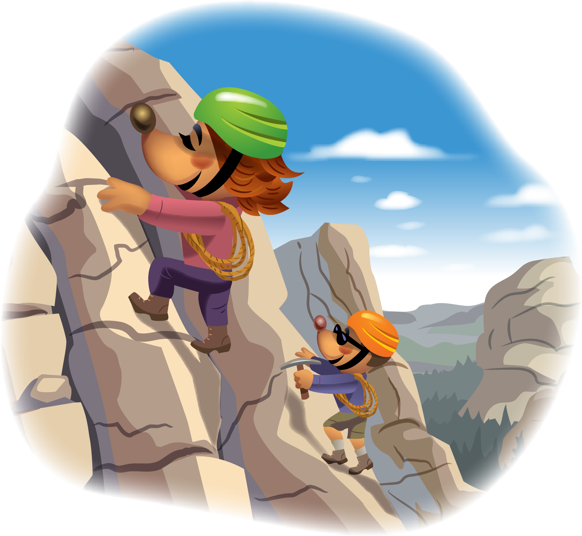 Rock Climbing Moles - National Chemistry Week 2017 (2084x2084), Png Download
