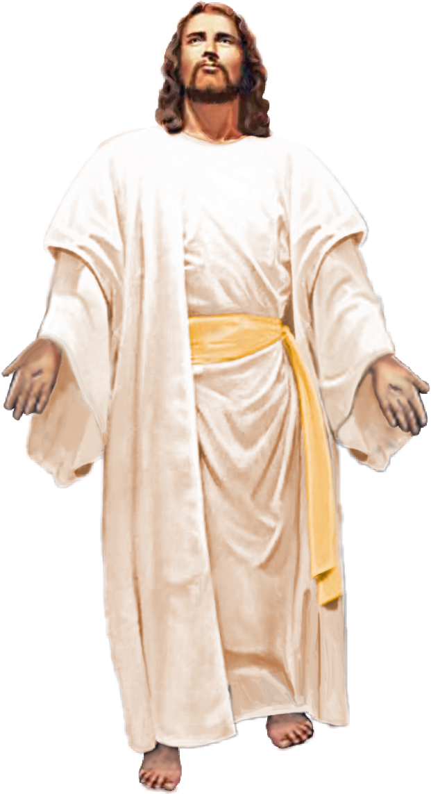 Jesucristo Sticker - Jesus Coming Out Of Tomb (1024x1454), Png Download
