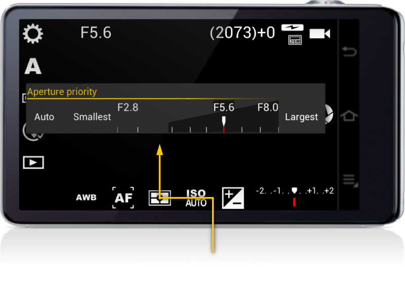 Aperture Priority¶ - Smartphone (800x572), Png Download