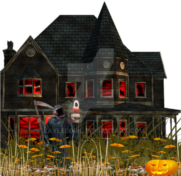 Creepy House Png - House (600x600), Png Download