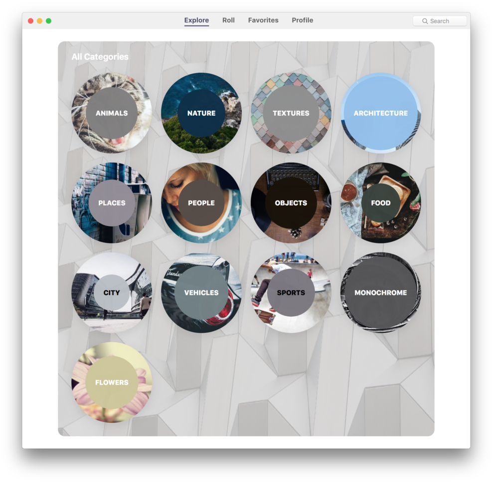 Wallpaper Wizard Explore Screen Categories (1000x975), Png Download