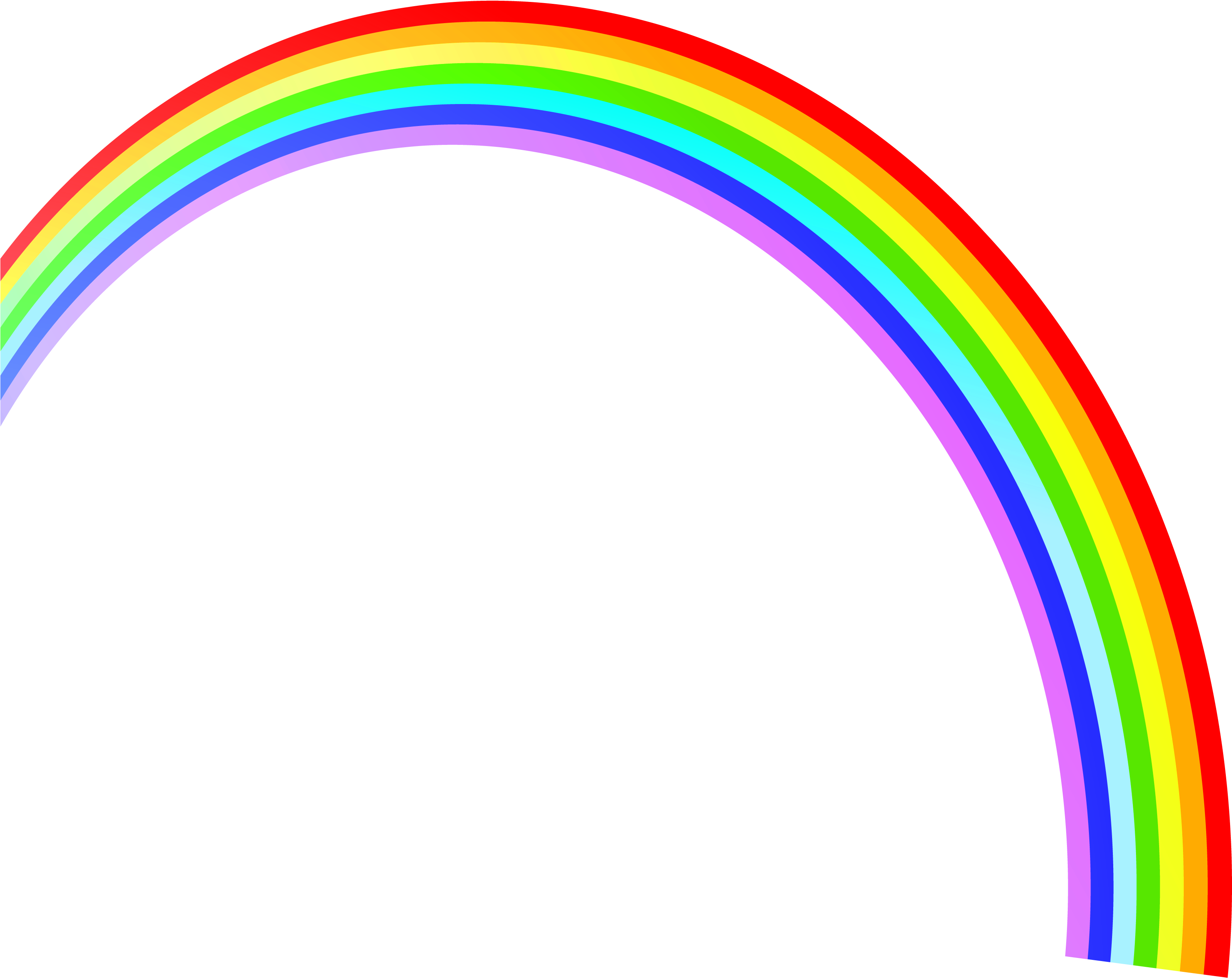 Rainbow Png Image - Rainbow Png (3319x2699), Png Download