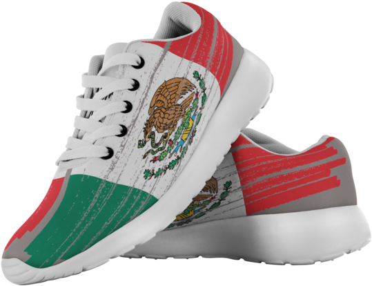 Mexican Flag Shoes - Sneakers (580x580), Png Download