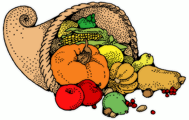 Thanksgiving Cornucopia Png Download - Horn Of Plenty (620x395), Png Download