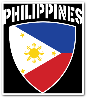 Philippines Pride Vinyl Sticker - Sticker (480x480), Png Download
