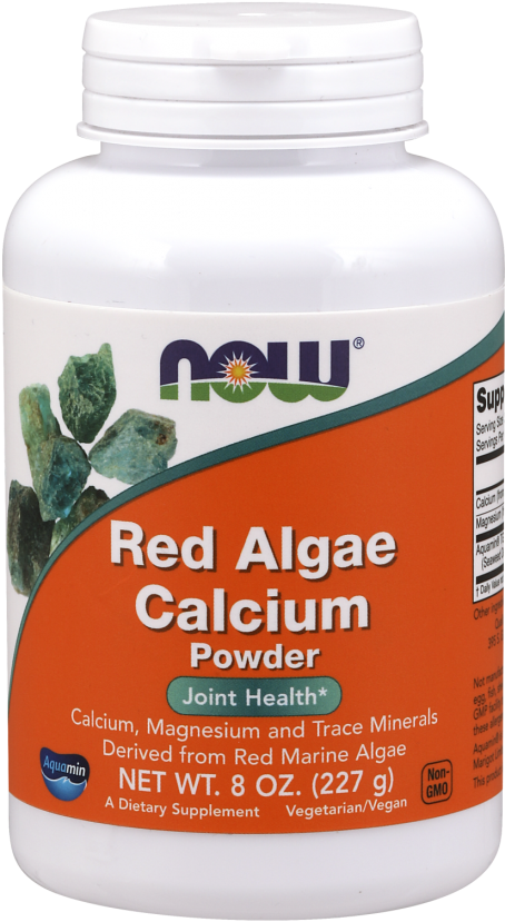 Red Algae Calcium Powder - Now Foods Iron 18mg (504x880), Png Download