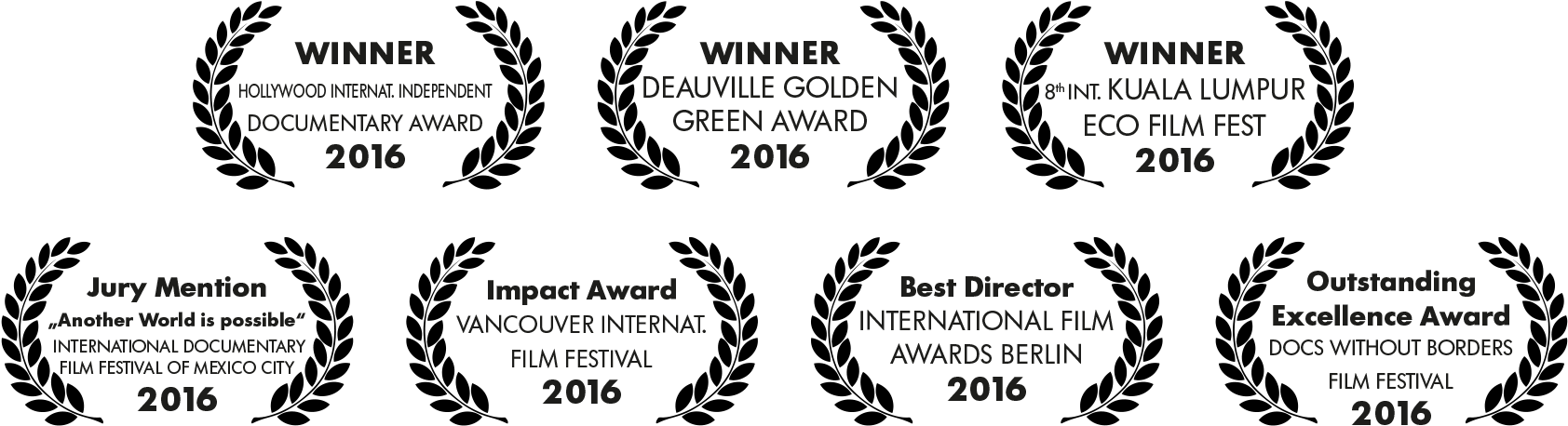 Film Festival Laurel Png Png Black And White Library - Born In Battle (1700x500), Png Download