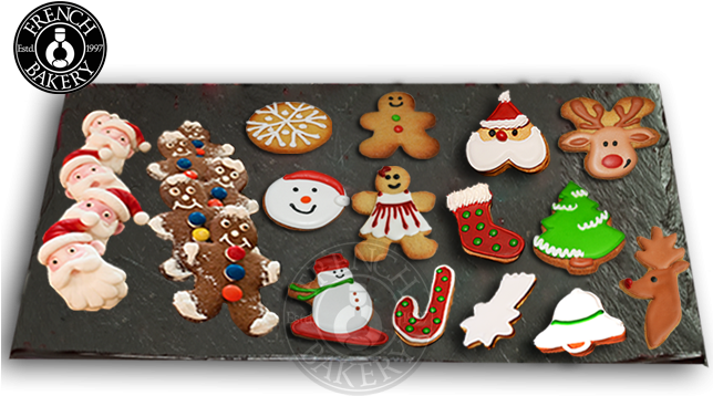 Christmas Special Cookies - French Bakery (643x422), Png Download