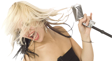 Live Band Karaoke - Microphone (469x270), Png Download