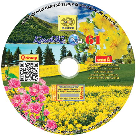 Dvd Karaoke Arirang Vol 61 Dvd Iso - Arirang Vol 64 Iso (438x438), Png Download