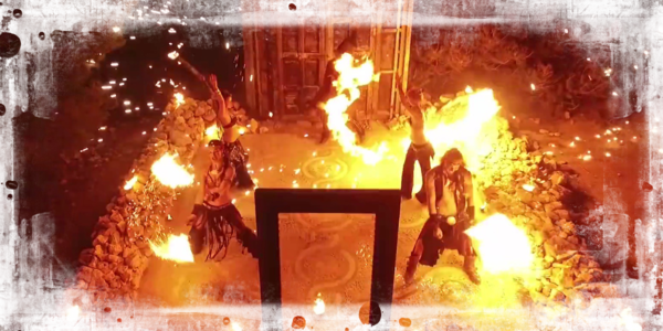 2016mystic Fire Theater - Flame (600x300), Png Download