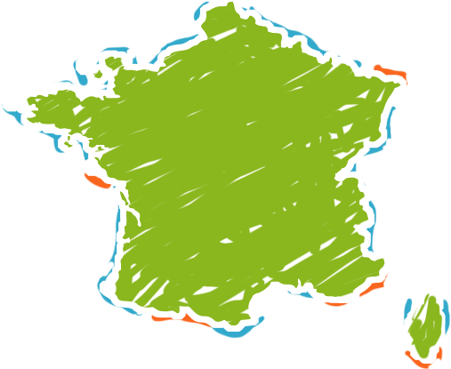 Country Illustration France Rxtitle - France Transparent (557x417), Png Download