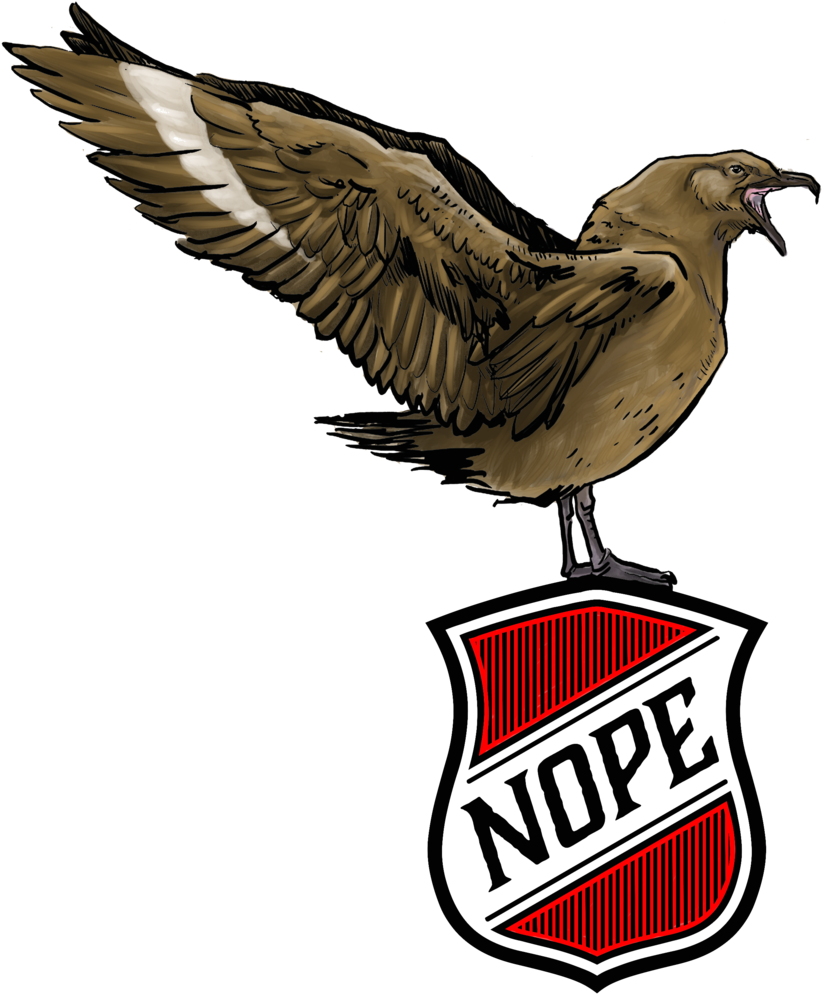 Skua Sticker Design - Design (1000x1144), Png Download