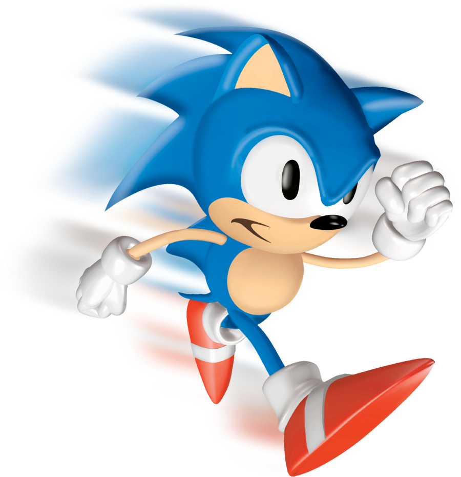 Sonic 32 - Sonic 3d Blast Sonic (912x944), Png Download