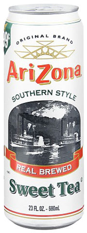 Sweet Tea, 23 Oz - Arizona Southern Style Sweet Tea - 23 Fl Oz Can (500x500), Png Download