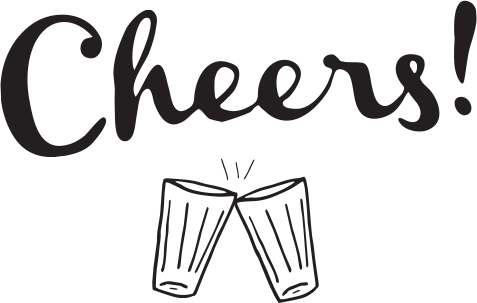 Cheers Icon - Love (477x303), Png Download