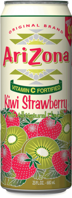 Arizona Kiwi Strawberry - Arizona Kiwi Strawberry 23 Fl Oz (695ml) (285x800), Png Download