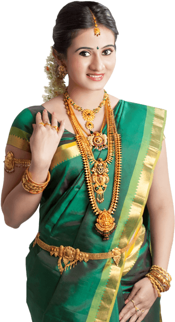 Muliya Jeweller Product 1 - Jewellers Model Png (500x650), Png Download