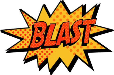 Blast (500x337), Png Download