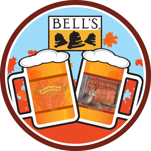 Say Cheers To Fall With Our Latest Untappd Badge - Bell's Brewery Fan Hoodie (634x634), Png Download
