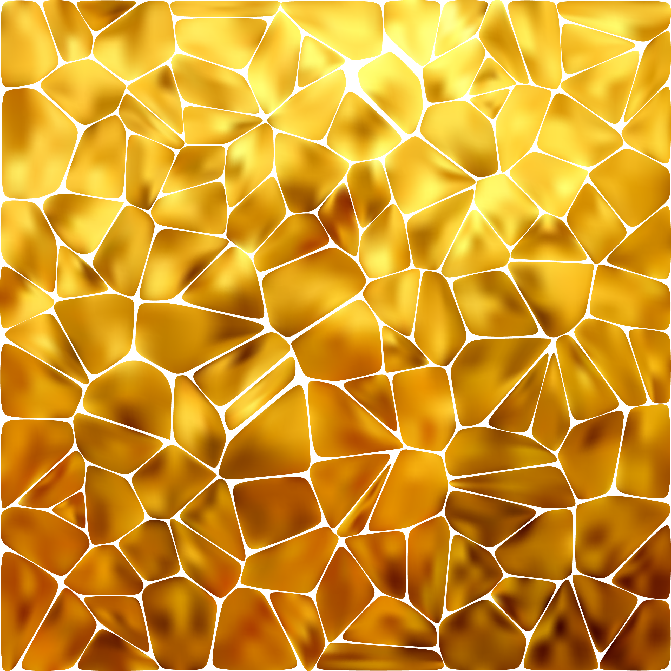 Honeycomb Gold Aluminium Foil Wallpaper - Kiss Gold Background (2582x2582), Png Download