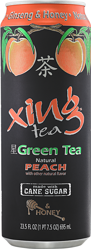 12 Pack Peach Green Tea From - Tea (387x1000), Png Download