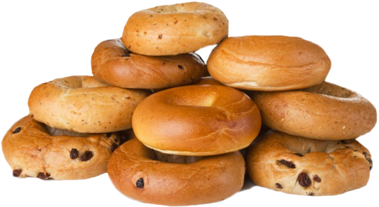 Berry Fresh Cafe Bagels - Food (625x389), Png Download