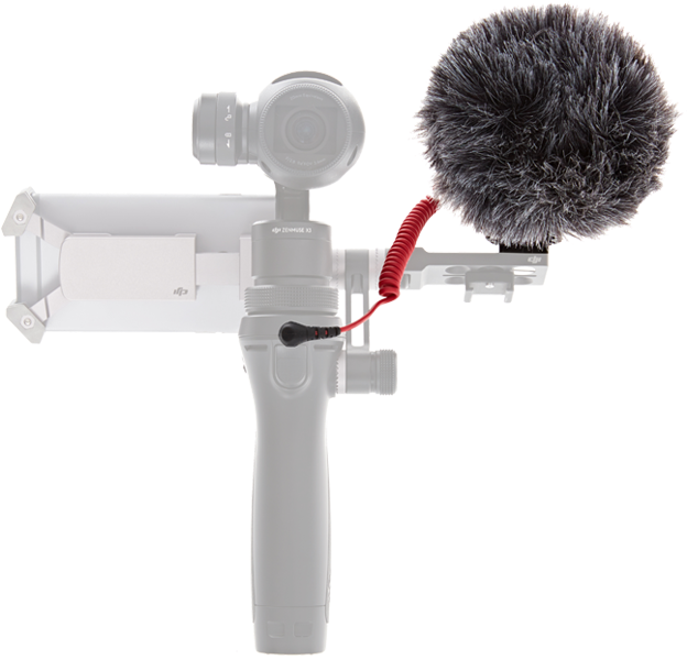 Micrófono Hipercardioide Para Cámaras Rode Videomicro - Dji Osmo 360 Mic Mount (660x660), Png Download