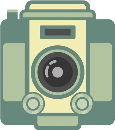 Renders/png/stikers Camaras Retro - Camera Fotografica De Papel (500x500), Png Download