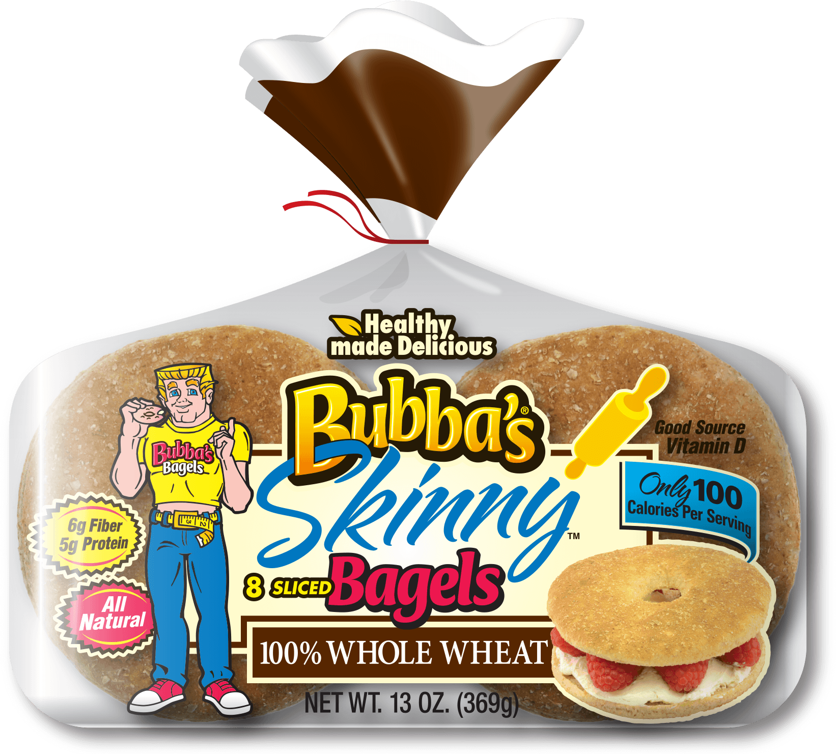Png Wheat Skinny Bagels Face Slick - Bubbas Bagels (2000x1500), Png Download