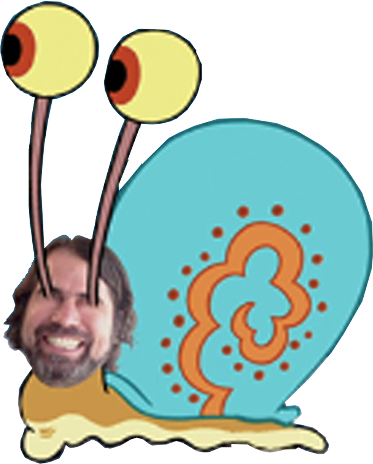 Dani The Snail - Squidward Tentacles Dan Squilliam (1423x1656), Png Download