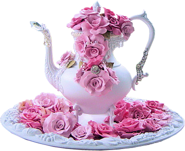Beautiful Pink Rose Pictures - Flower Of Good Morning (406x341), Png Download