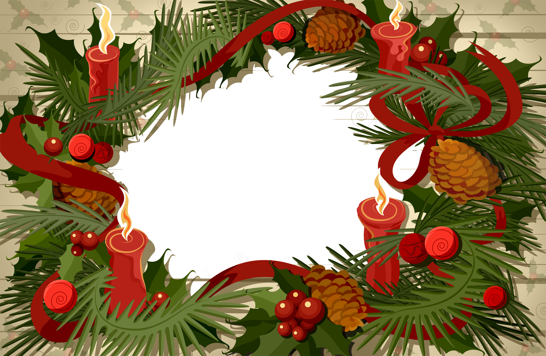 Happy Christmas Image Download (1772x1156), Png Download