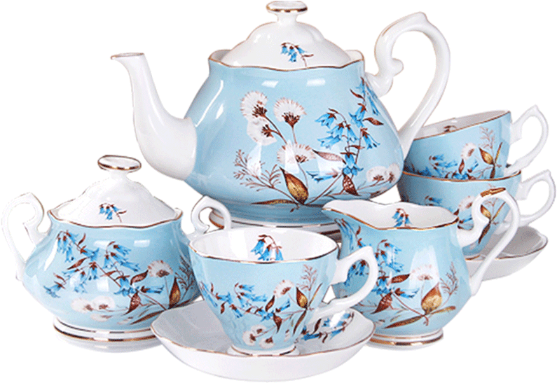 Vidsel Coffee Cup Set English Afternoon Tea Set European - Teapot (800x800), Png Download