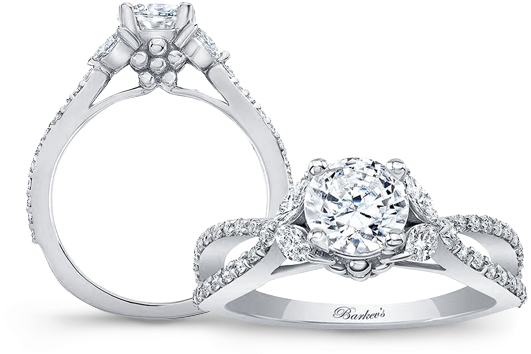 Diamond Engagement Rings - Engagement Rings (600x400), Png Download
